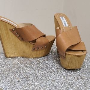 Steve Madden Platform Wedge never worn